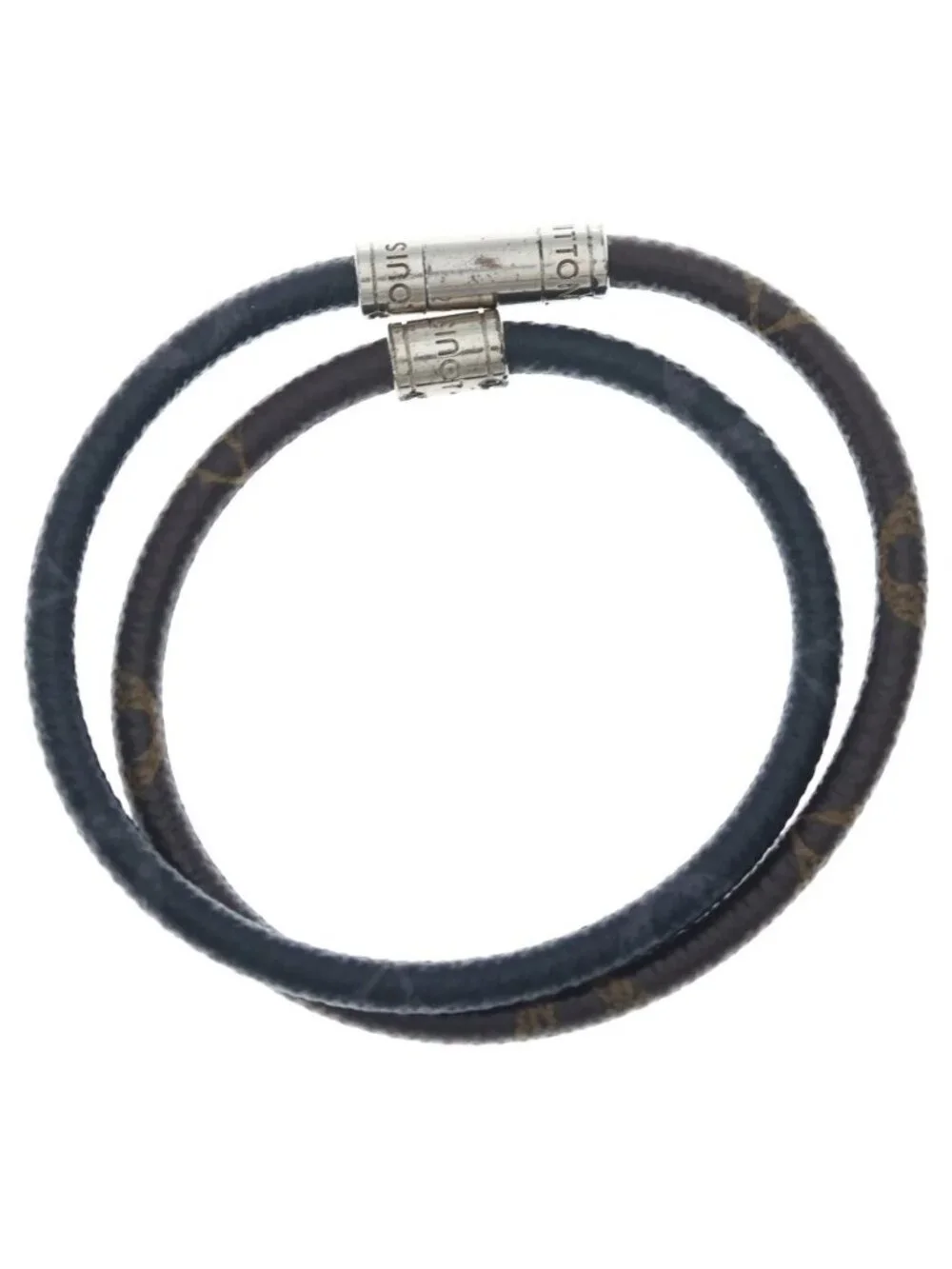 Louis Vuitton Bra Keep It Leather Bra Brown Bracelet